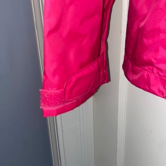 EUC Columbia lightweight unlined water resistant pink magenta raincoat, medium! - Picture 6 of 14